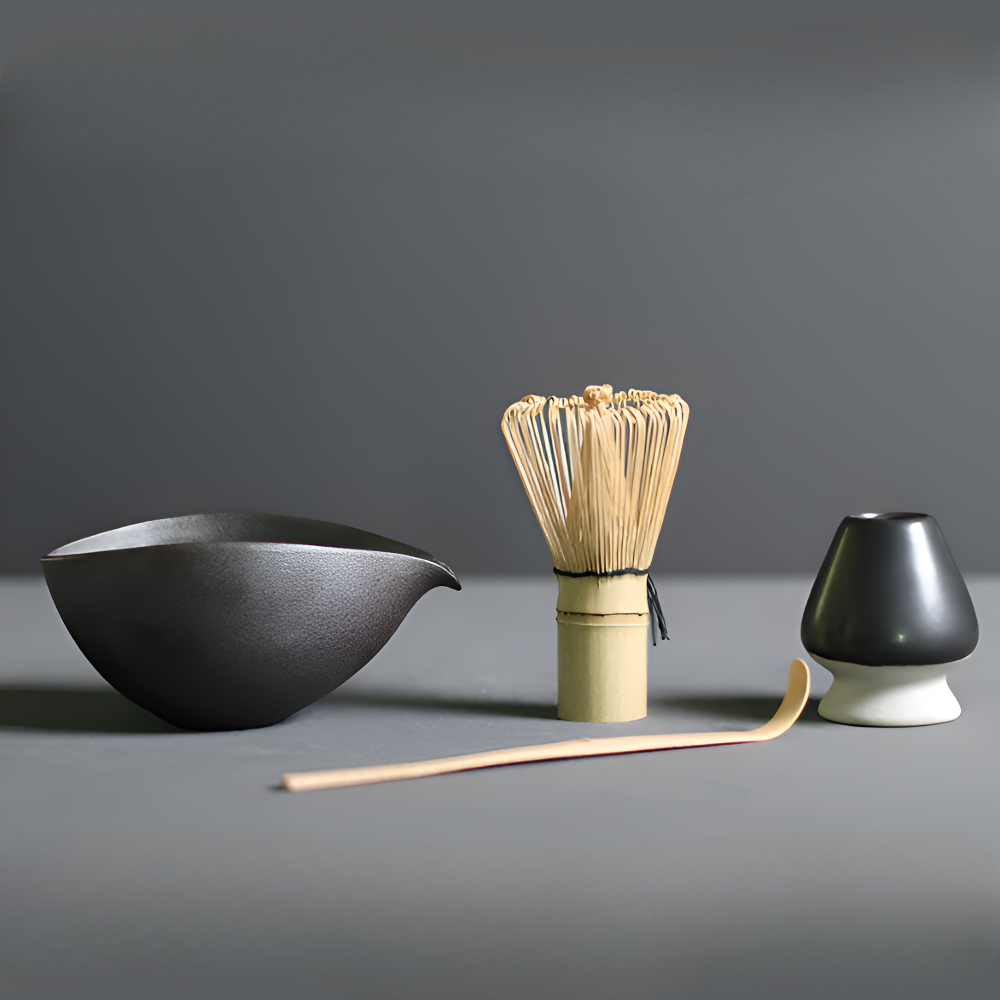 LuxuTea Wares - 4-delige Japanse matcha set