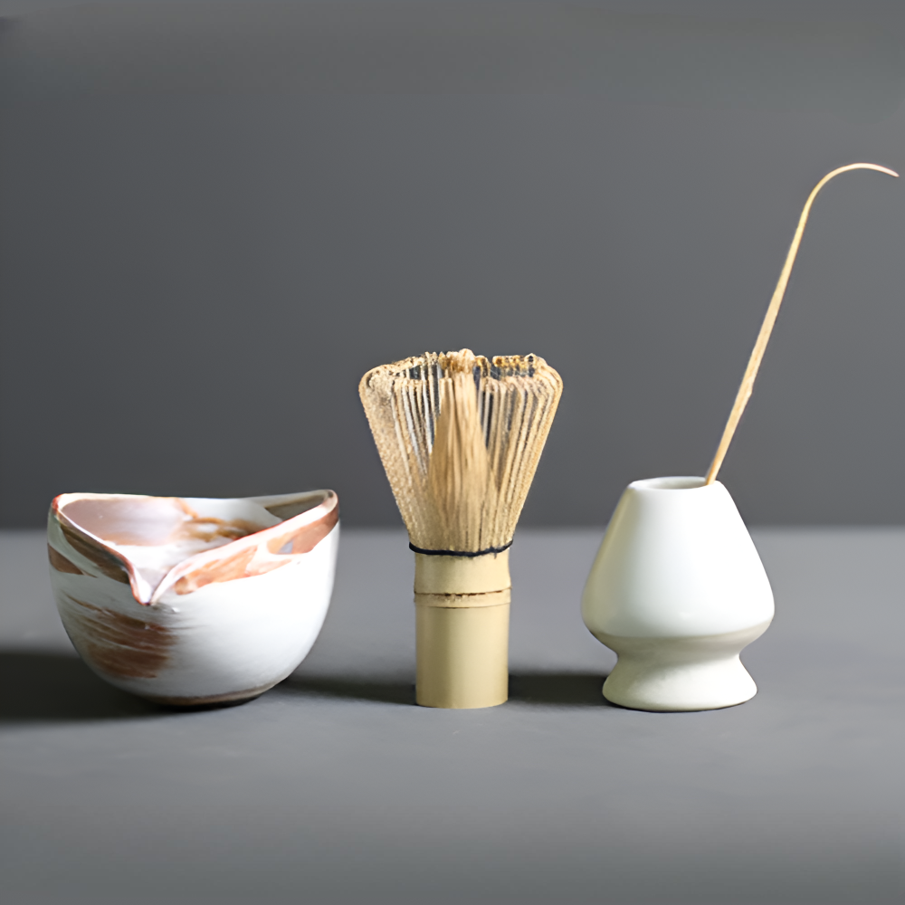LuxuTea Wares - 4-delige Japanse matcha set