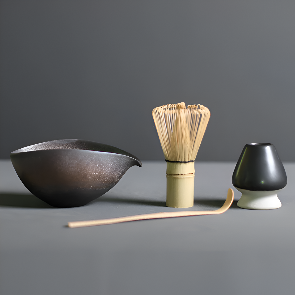 LuxuTea Wares - 4-delige Japanse matcha set