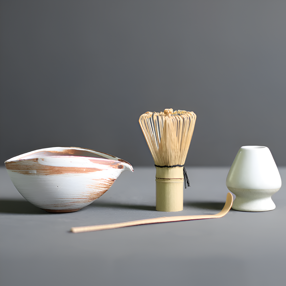 LuxuTea Wares - 4-delige Japanse matcha set