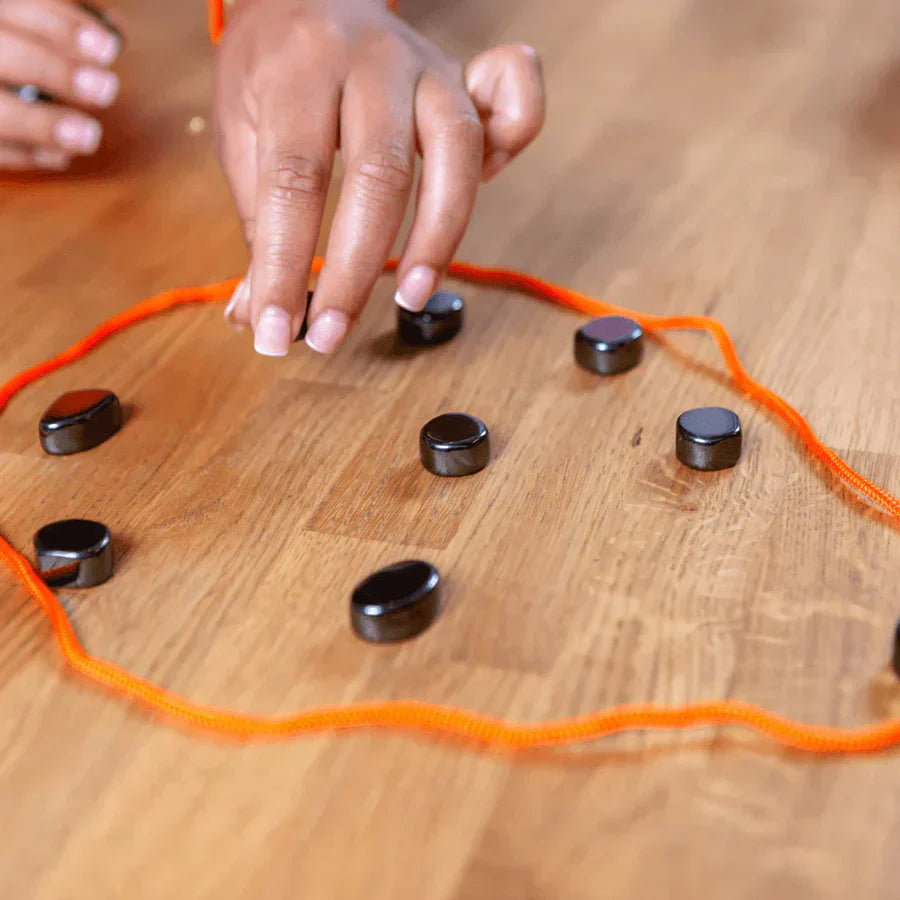 Magnetische schaakset met draagbare opbergtas en schaakbord – Ideaal voor thuis en op reis