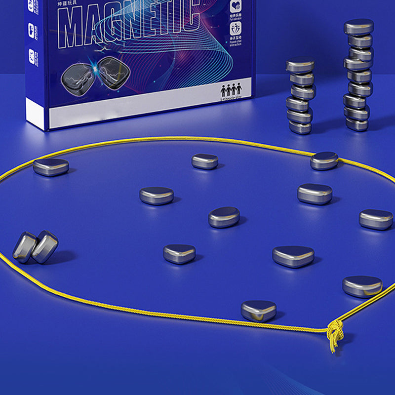 Magnetisch schaakspel voor kinderen – Educatief en draagbaar strategisch spel, lichtgewicht en opvouwbaar