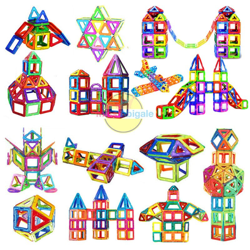 Magnetische Bouwstenen voor Kinderen – Educatief Speelgoed voor Creativiteit en Motorische Ontwikkeling, 60/84/118/148 Stuks