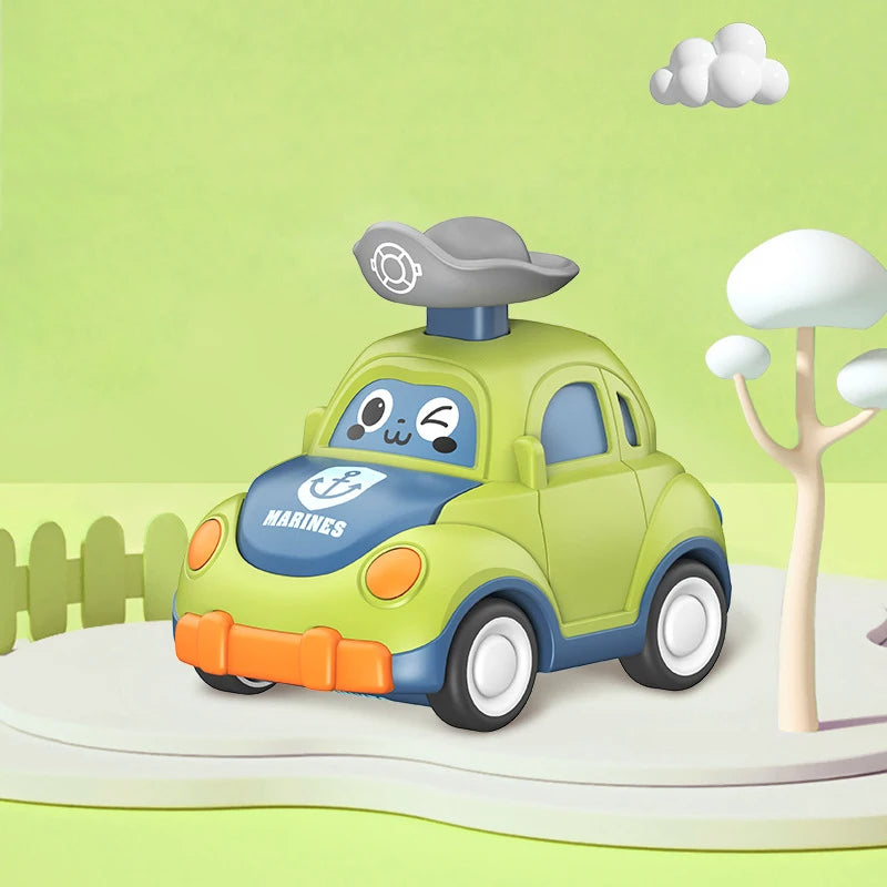 Mechanisch Opwindbare Speelgoedauto voor Kinderen – Robuust en Veilig Ontwerp, Geen Batterijen Nodig, Levendige Kleuren
