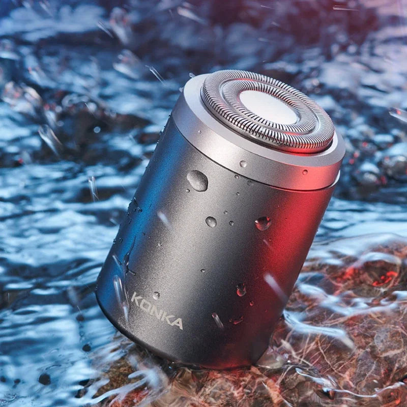 Mini Elektrisch Scheerapparaat voor Nat en Droog scheren – Compact en Draagbaar met 6000 U/min Prestaties