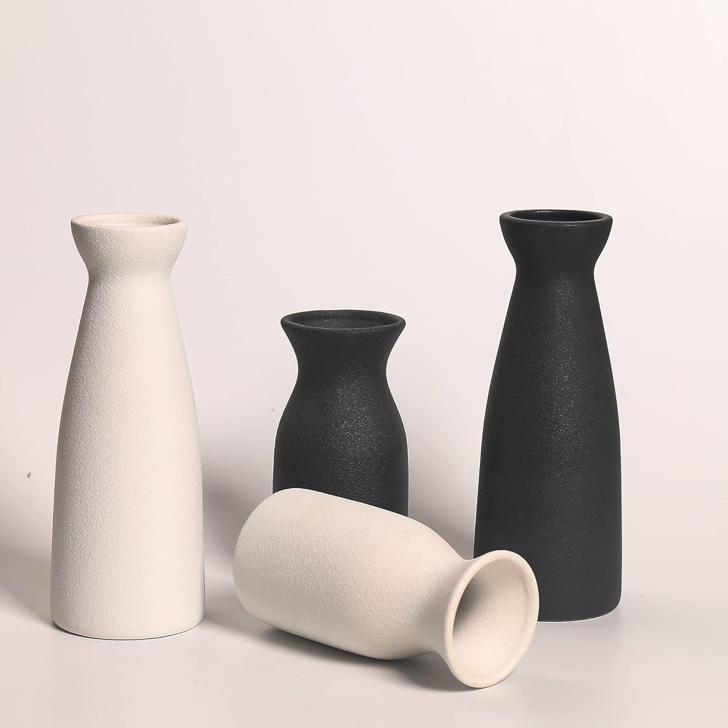 Japandi Minimalistische vaasset met matte afwerking