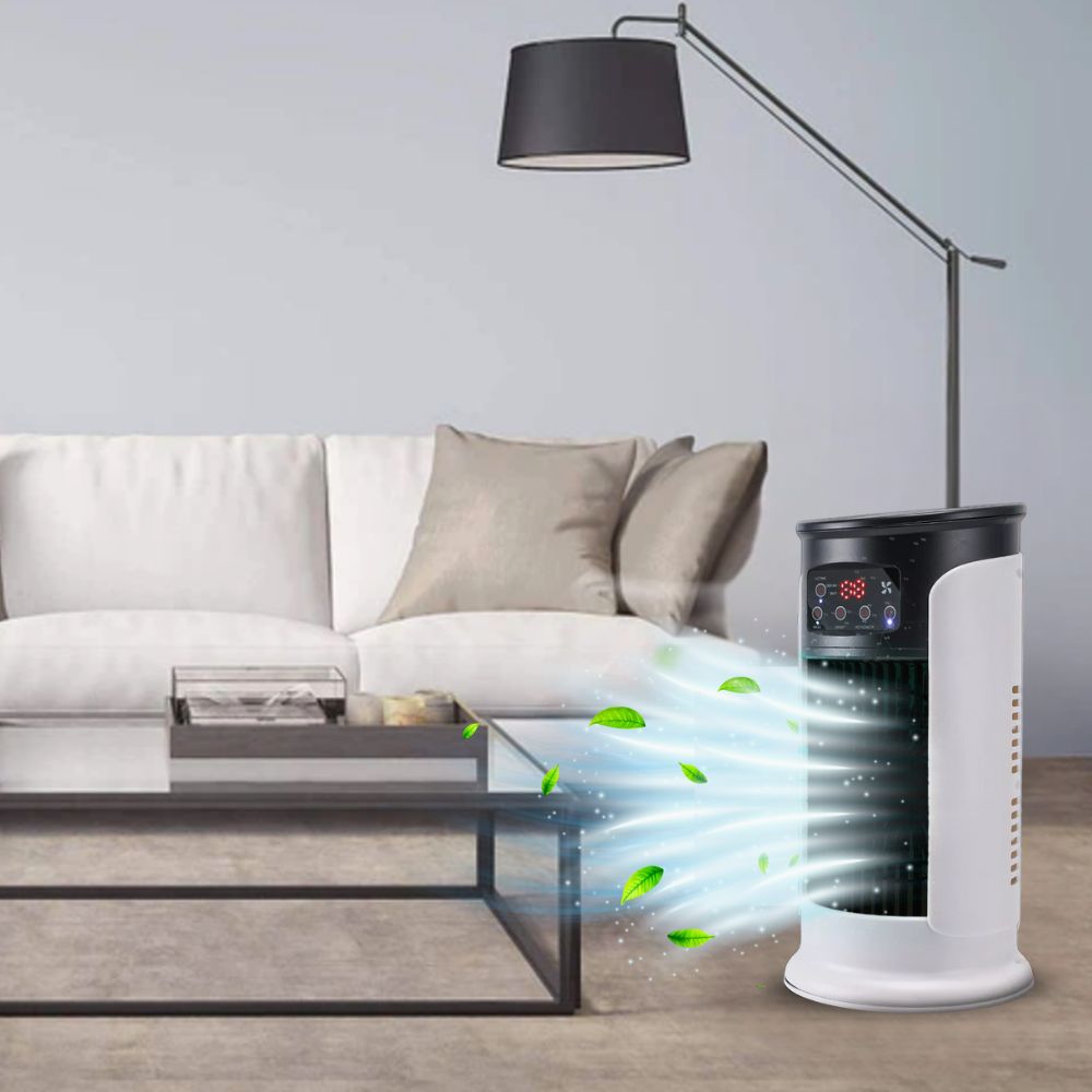 Mobiele Airco Zonder Slang - Stille Draagbare Airconditioner voor Binnen met Verplaatsbare Wielen en Energiezuinige Koeling