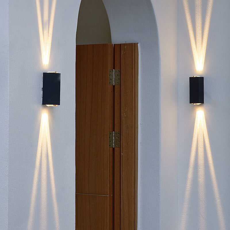 Moderne LED Buiten Wandlamp - Waterdicht IP65, Energiezuinig en Stijlvol voor Terrassen en Tuinen