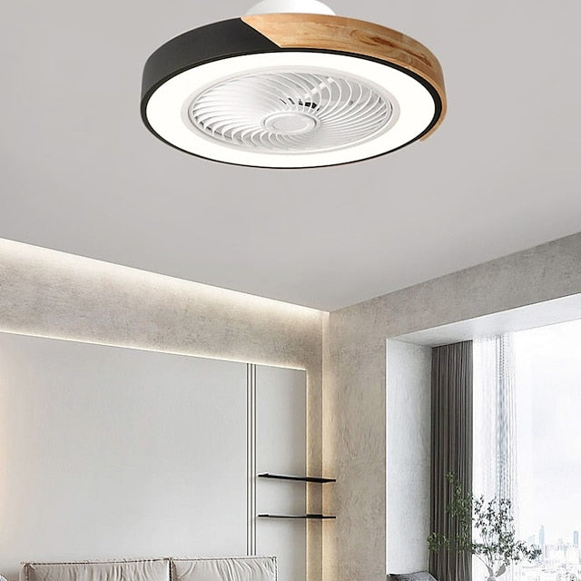 Moderne Plafondventilator met Lamp en Afstandsbediening - Stille LED Ventilatorlamp voor Woonkamer en Slaapkamer 4