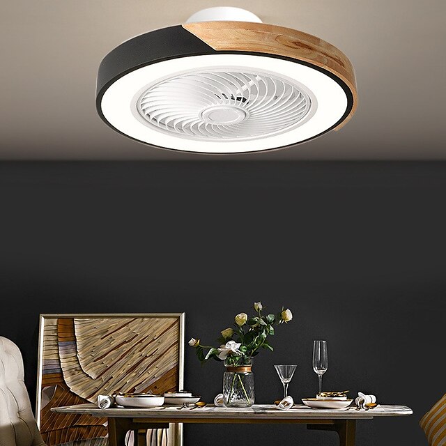 Moderne Plafondventilator met Lamp en Afstandsbediening - Stille LED Ventilatorlamp voor Woonkamer en Slaapkamer 5