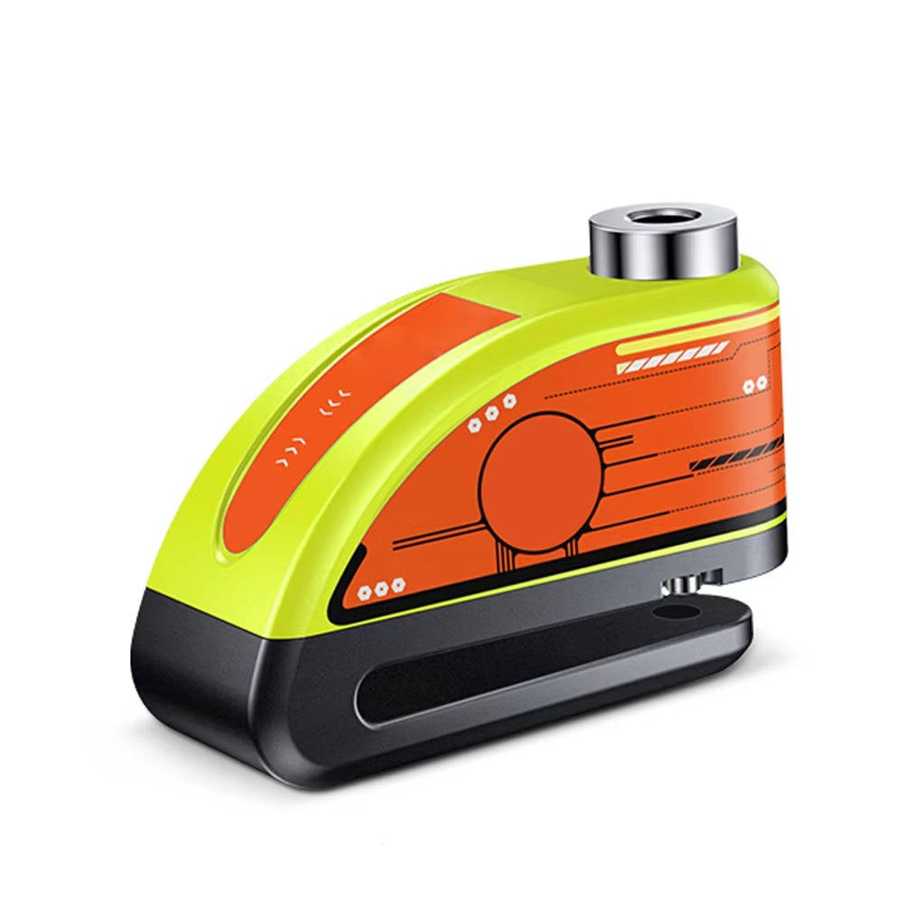 Motorfiets Schijfslot Alarm met Waterdichte Beveiliging en 120dB Sirene – USB Oplaadbaar met Lange Batterijduur