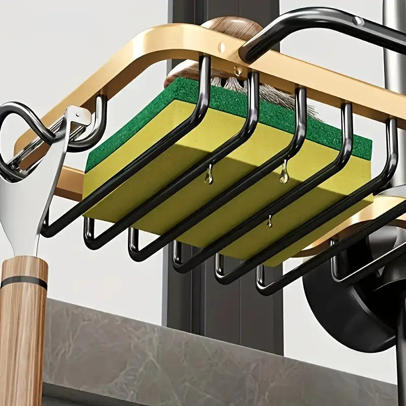 Multifunctionele keukenorganizer met 180° rotatie - Compacte keukenkastorganizer voor gemakkelijke toegang
