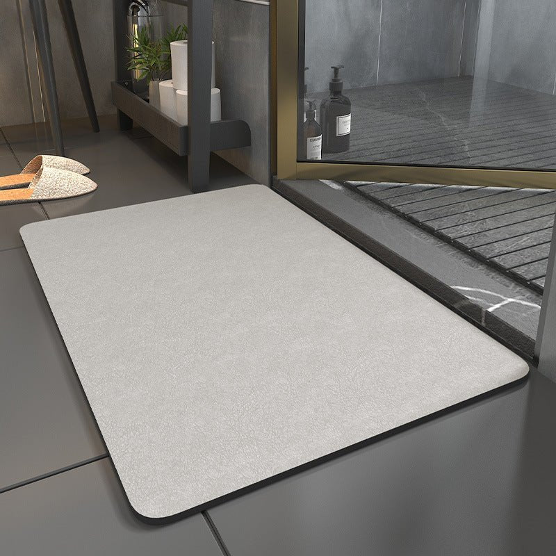 Niet -slip snel - drogende badmat - absorberen badkamer tapijt - comfort en beveiliging