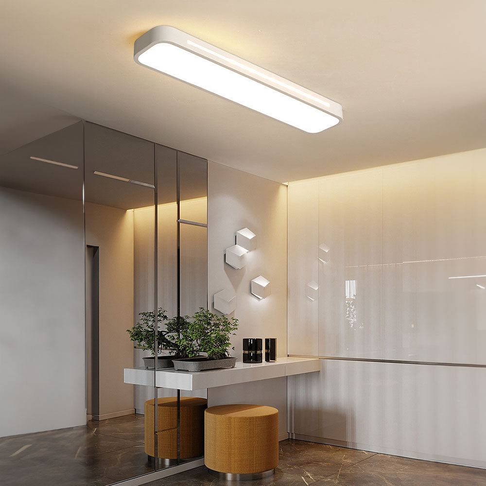 Nordic Minimalistische Lange LED Plafondlamp