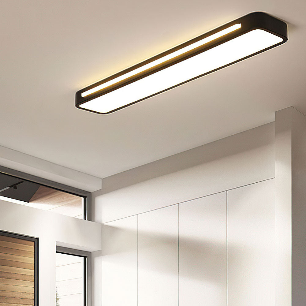 Nordic Minimalistische Lange LED Plafondlamp