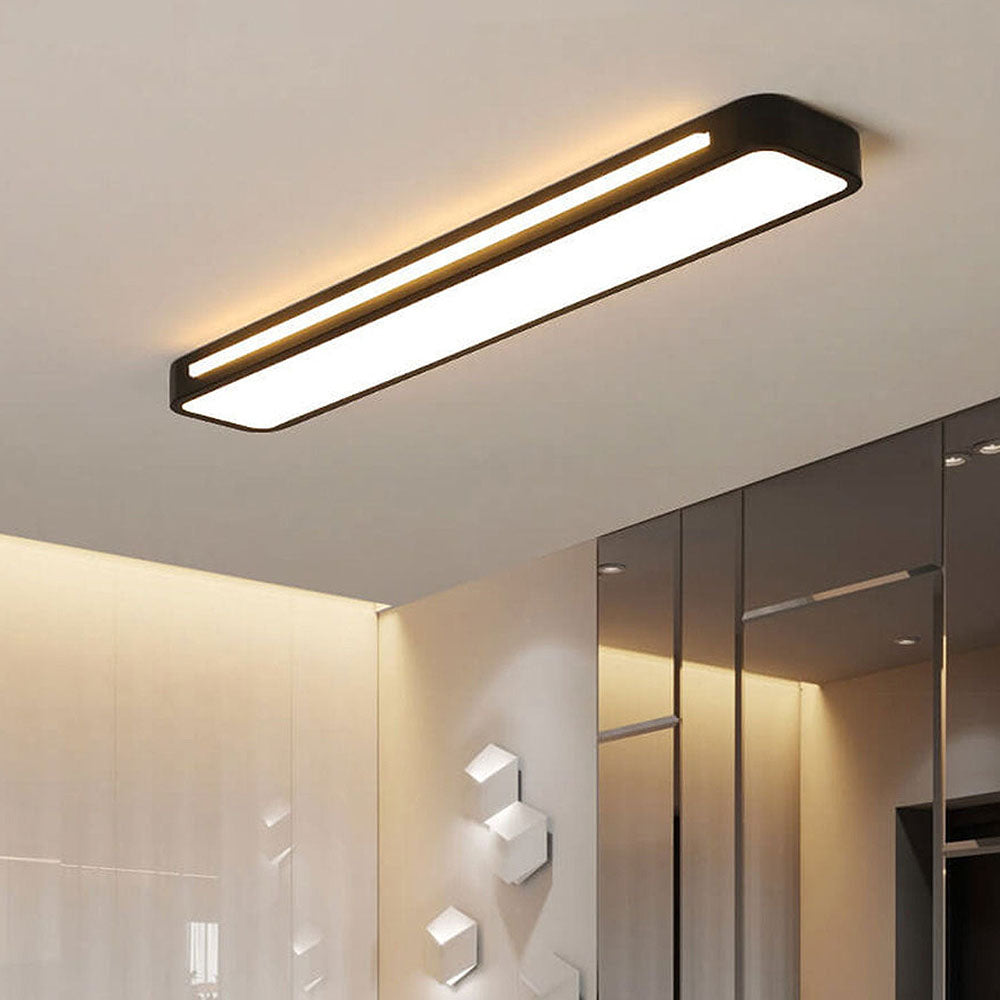 Nordic Minimalistische Lange LED Plafondlamp