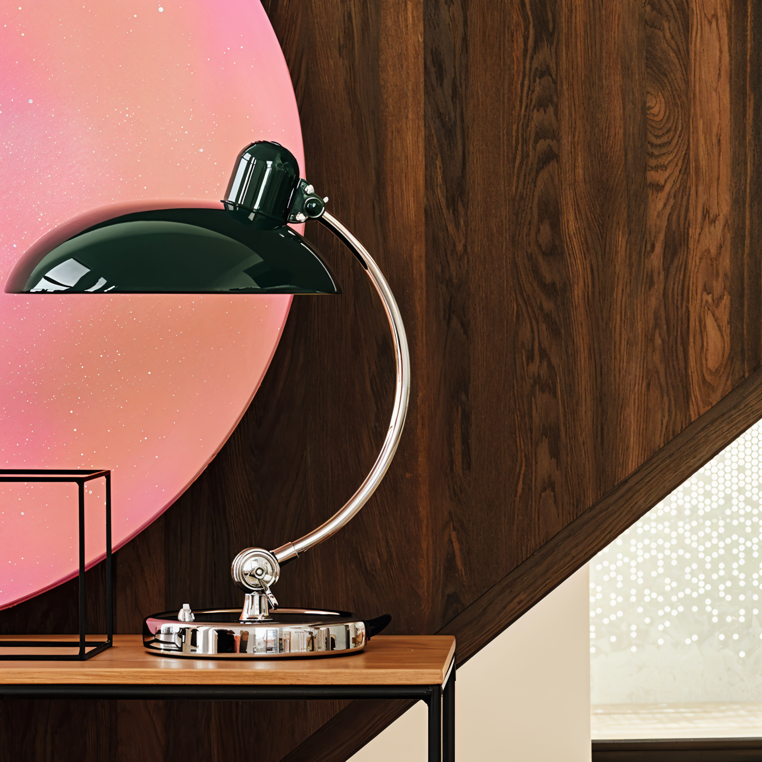 NostaChic Tafellamp - Verstelbare Vintage IJzeren Koepel Bureaulamp