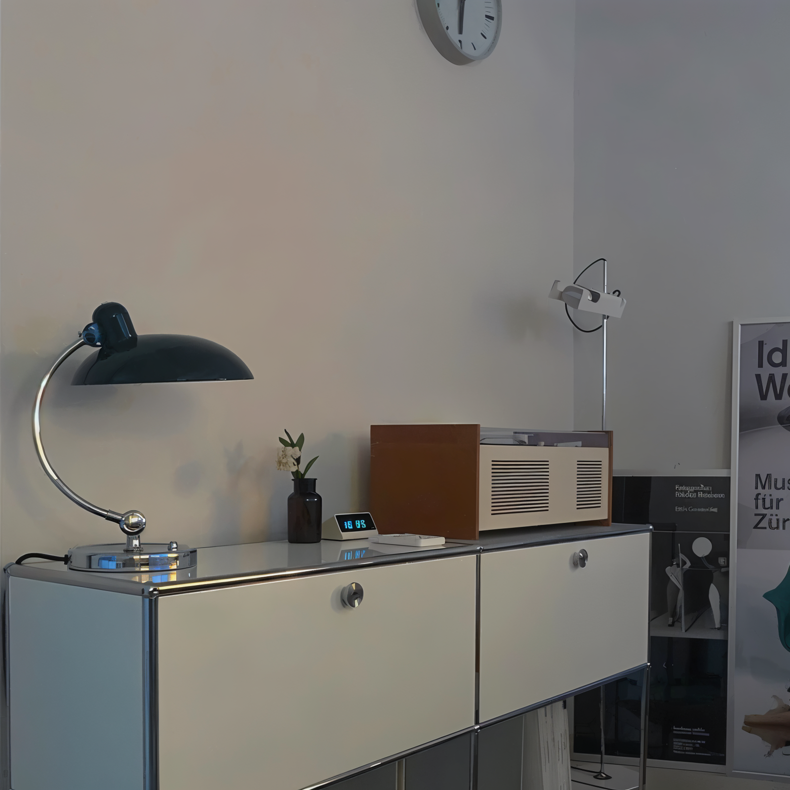 NostaChic Tafellamp - Verstelbare Vintage IJzeren Koepel Bureaulamp