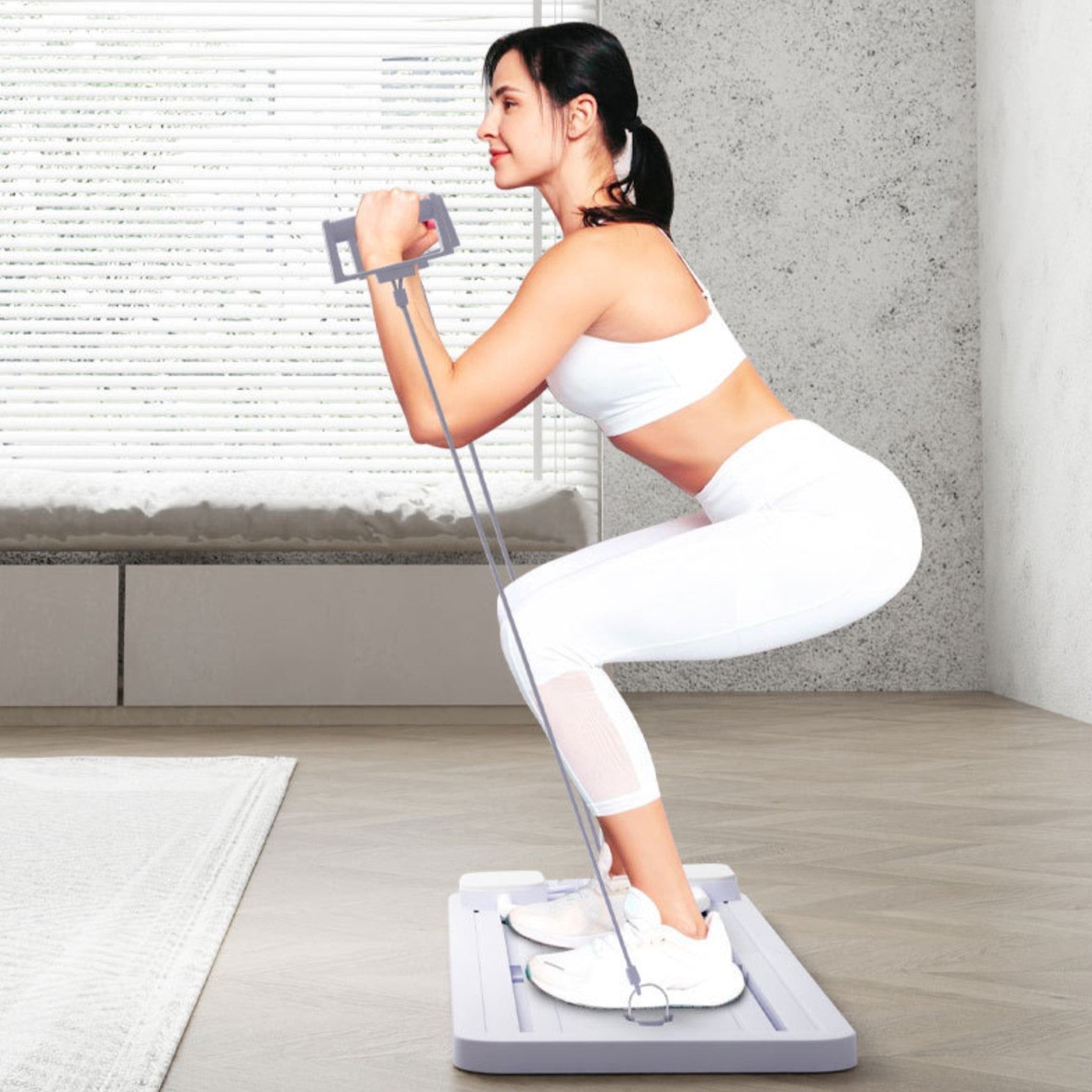 Pilates Reformer voor Thuis – Verbeter Houding, Versterk Spieren, Compact en Lichtgewicht