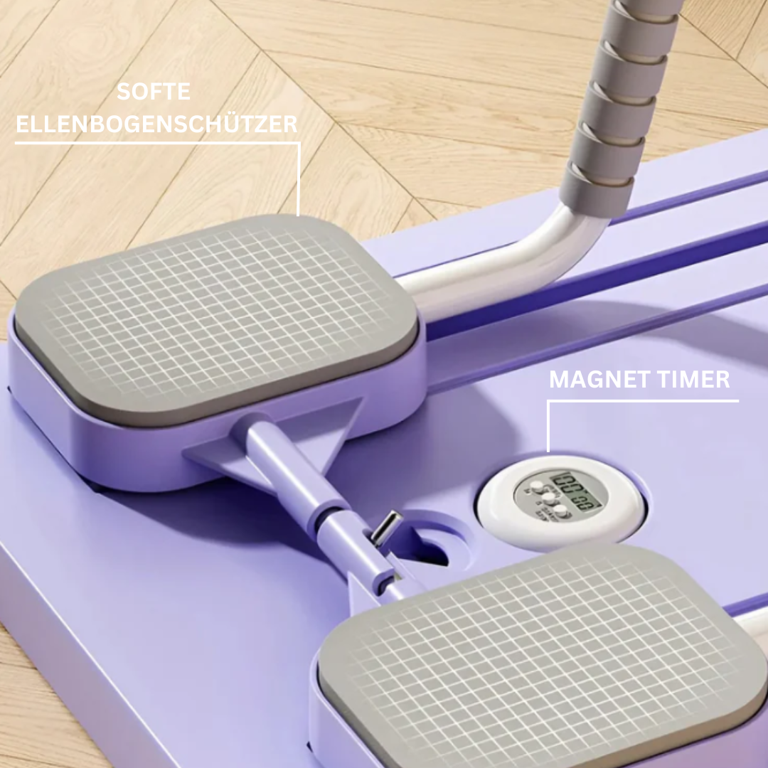 Pilates Reformer voor Thuis – Verbeter Houding, Versterk Spieren, Compact en Lichtgewicht