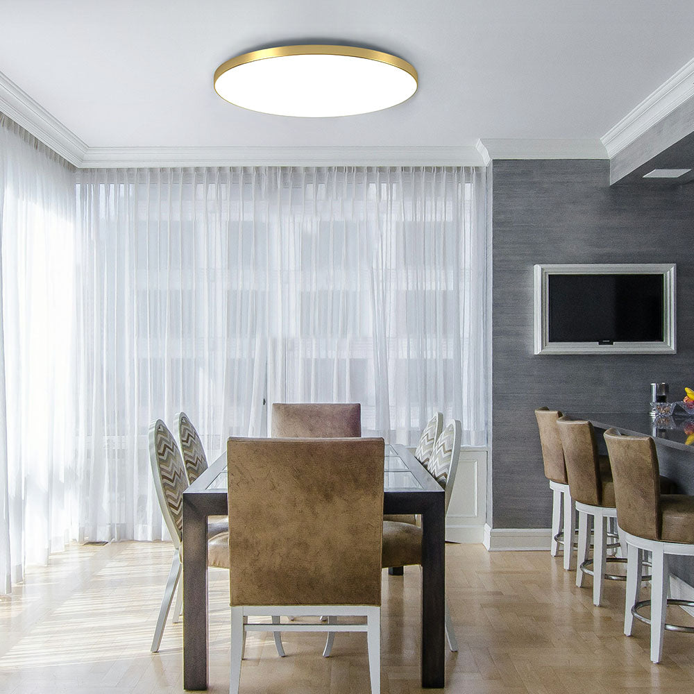 Plafondlamp rond LED modern inbouwarmatuur