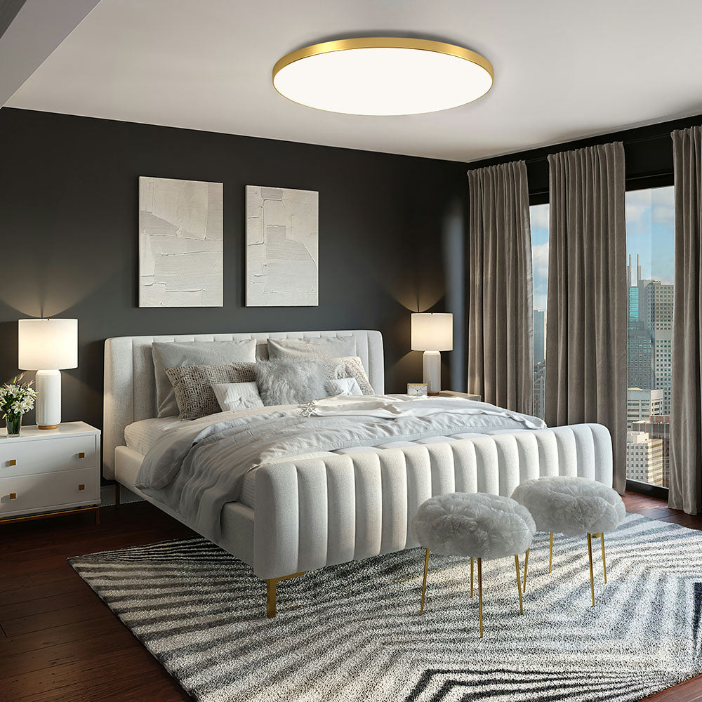 Plafondlamp rond LED modern inbouwarmatuur