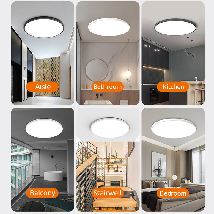 Plafondlamp rond LED modern inbouwarmatuur