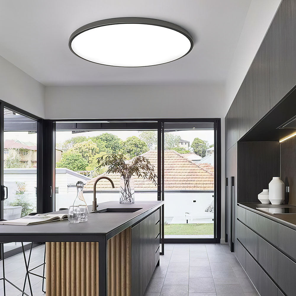 Plafondlamp rond LED modern inbouwarmatuur