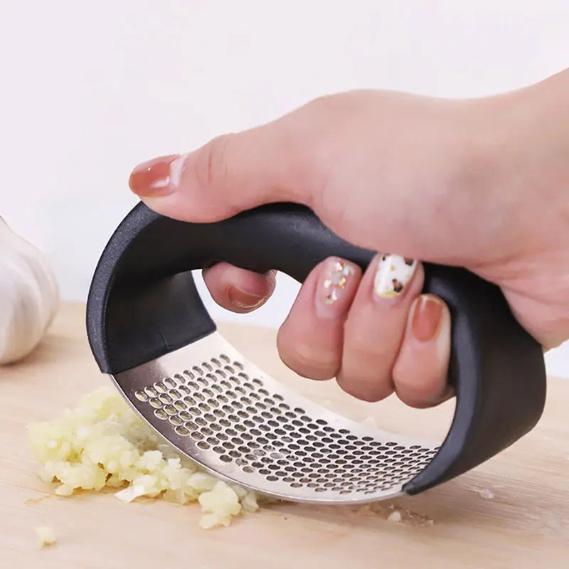 RVS Knoflookpers met Ergonomisch Ontwerp voor Eenvoudig Zerkleineren en Snelle Bereiding