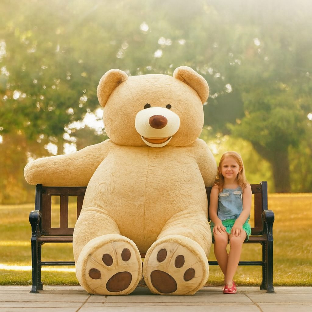 Reuze zachte teddybeer knuffel