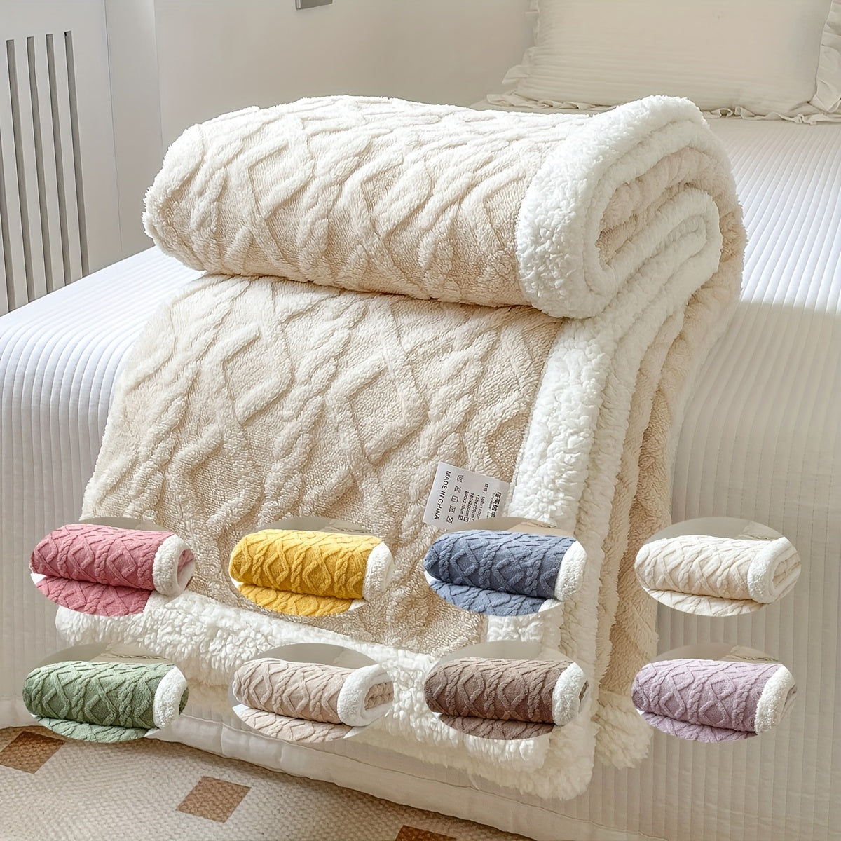 Omkeerbare deken - Luxe, zachte dekens voor ultiem comfort, geschikt voor alle seizoenen, zacht en ademend