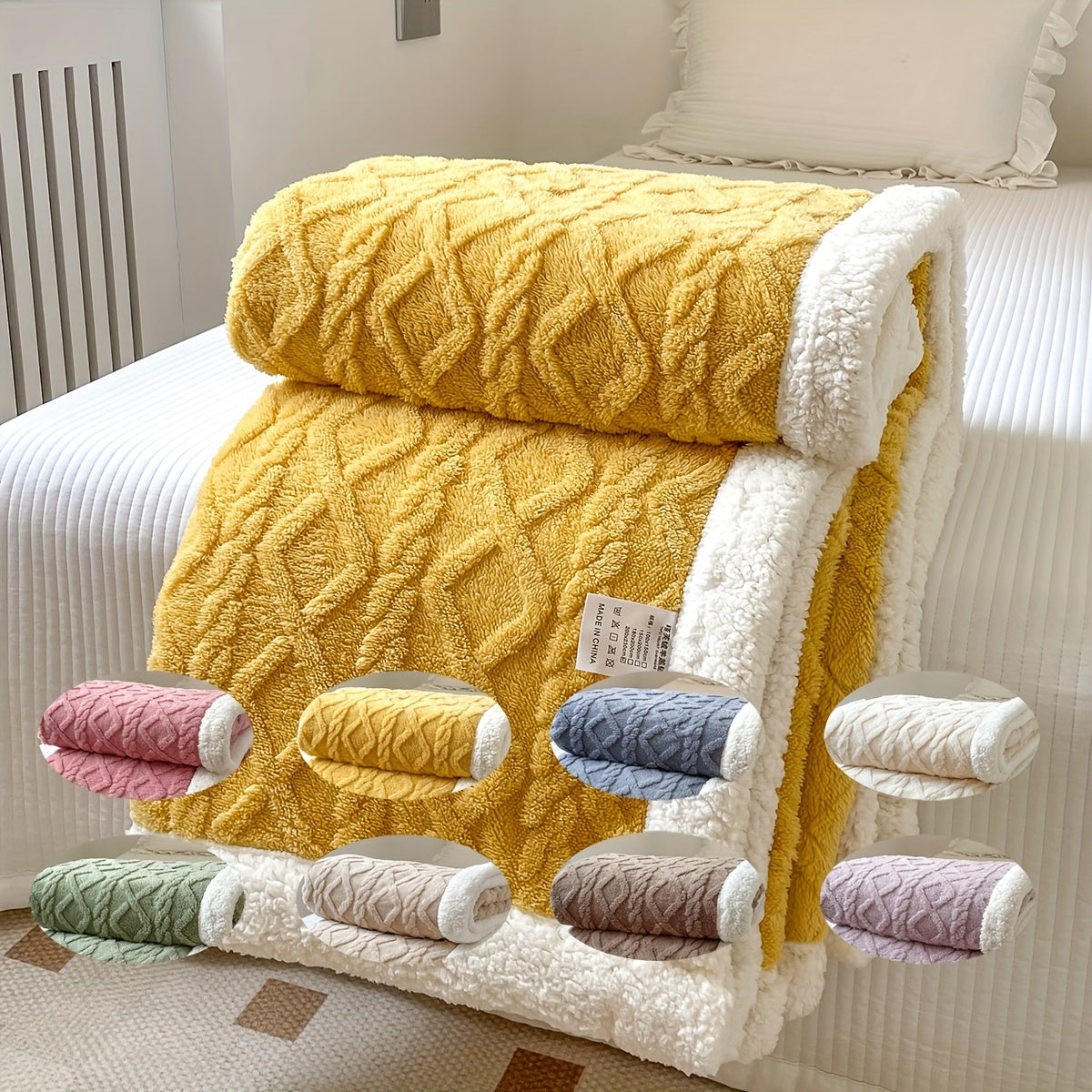 Omkeerbare deken - Luxe, zachte dekens voor ultiem comfort, geschikt voor alle seizoenen, zacht en ademend