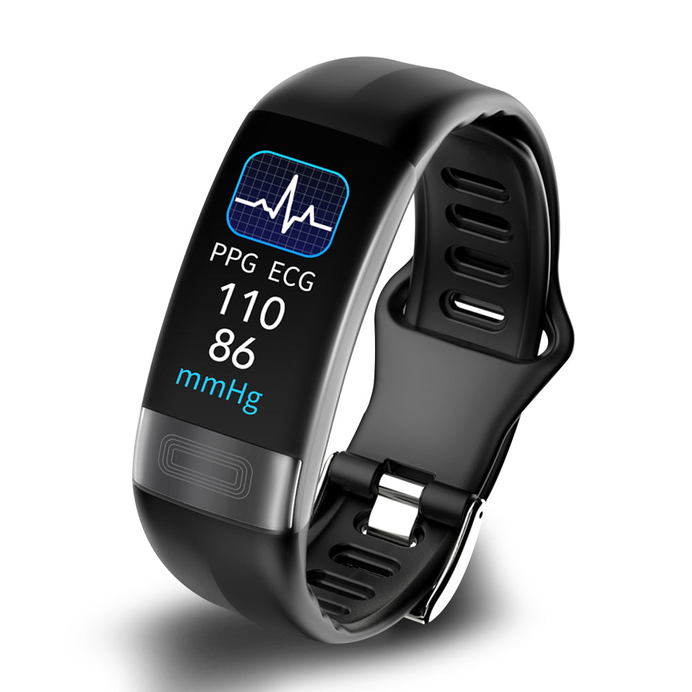 Slimme Smartwatch met EKG, Bloeddruk- en Hartslagmonitor, Zuurstofsaturatie en Slaaptracker – Waterdicht en Duurzaam