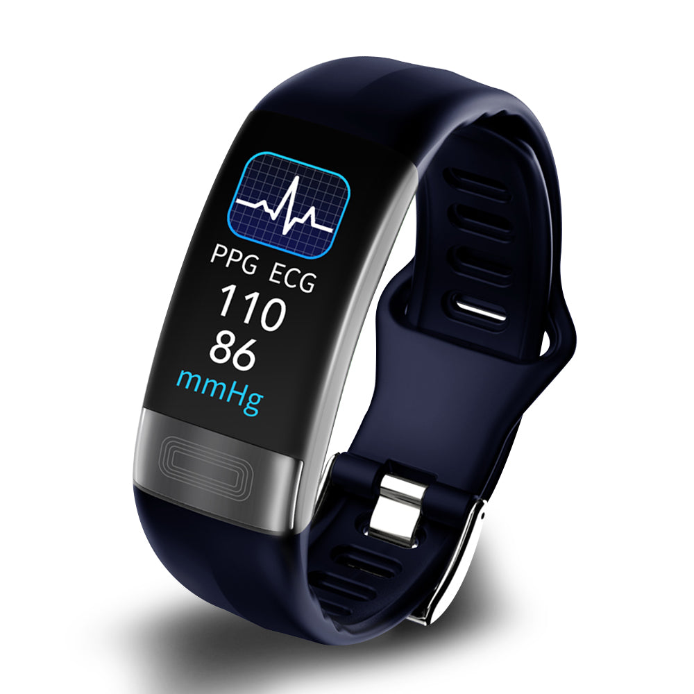 Slimme Smartwatch met EKG, Bloeddruk- en Hartslagmonitor, Zuurstofsaturatie en Slaaptracker – Waterdicht en Duurzaam