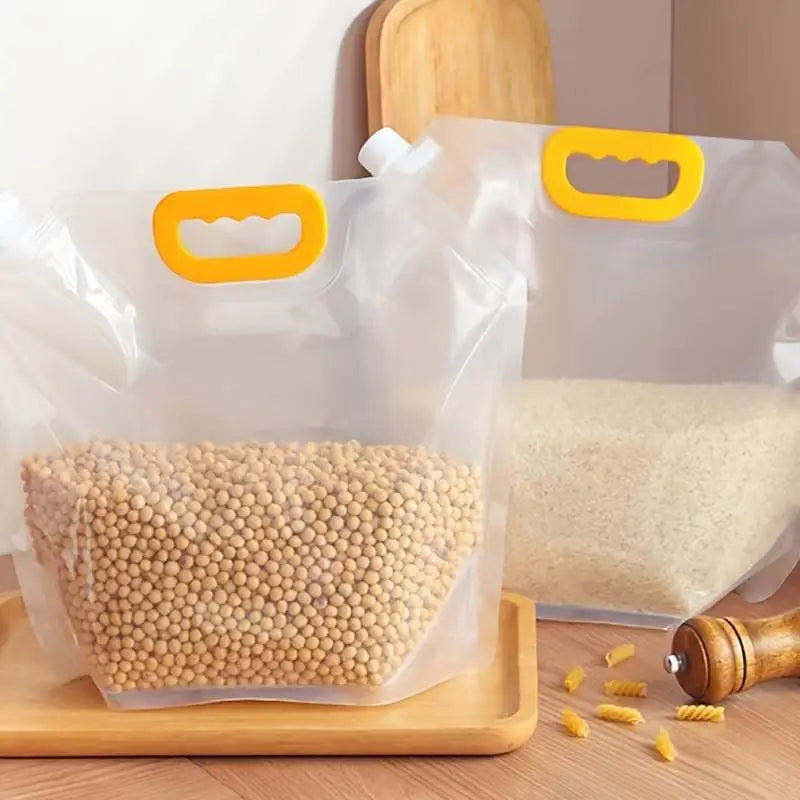 CleanKitchen | Transparante, hoogwaardige voedselcontainers - set van 10, inhoud 1,5 l, 2,5 l en 5 l voor keuken en koelkast