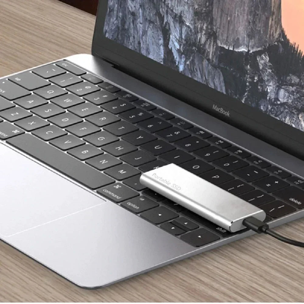 Ultra Dunne Externe Harde Schijf 4TB met USB-C – Draagbare en Betrouwbare Opslagoplossing voor Gegevens