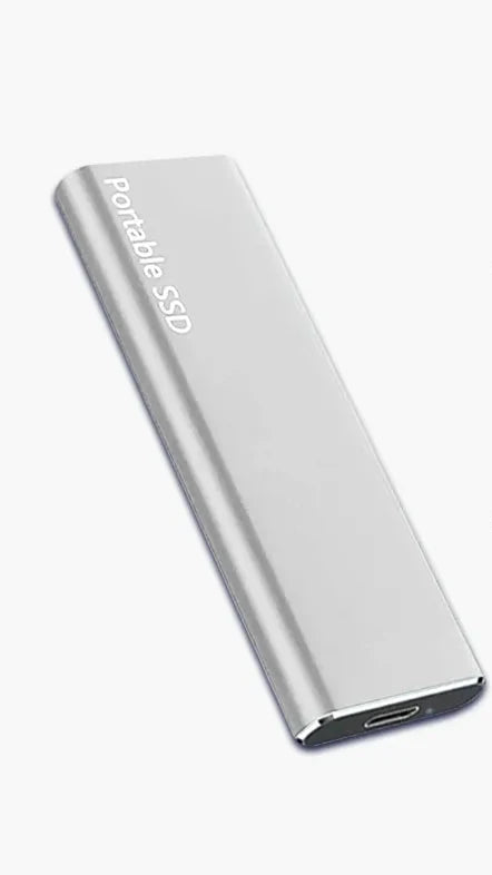 Ultra Dunne Externe Harde Schijf 4TB met USB-C – Draagbare en Betrouwbare Opslagoplossing voor Gegevens