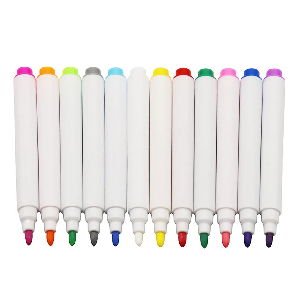 Verlicht Tekenbord voor Kinderen met LED en USB Oplaadfunctie – Herbruikbaar Creatief Tekenschrijfbord met 7 Markers