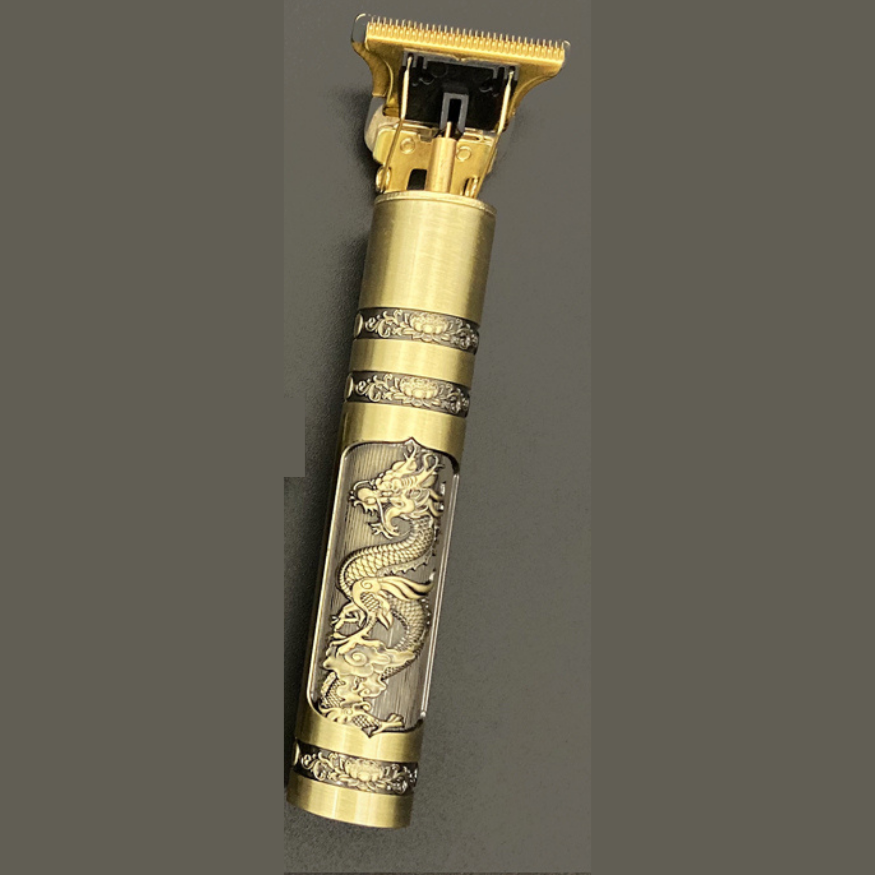 Vintage Baardtrimmer met Precisiesnit en USB Oplaadfunctie - Krachtige, Wasserdichte Trimmer voor de Beste Baardverzorging