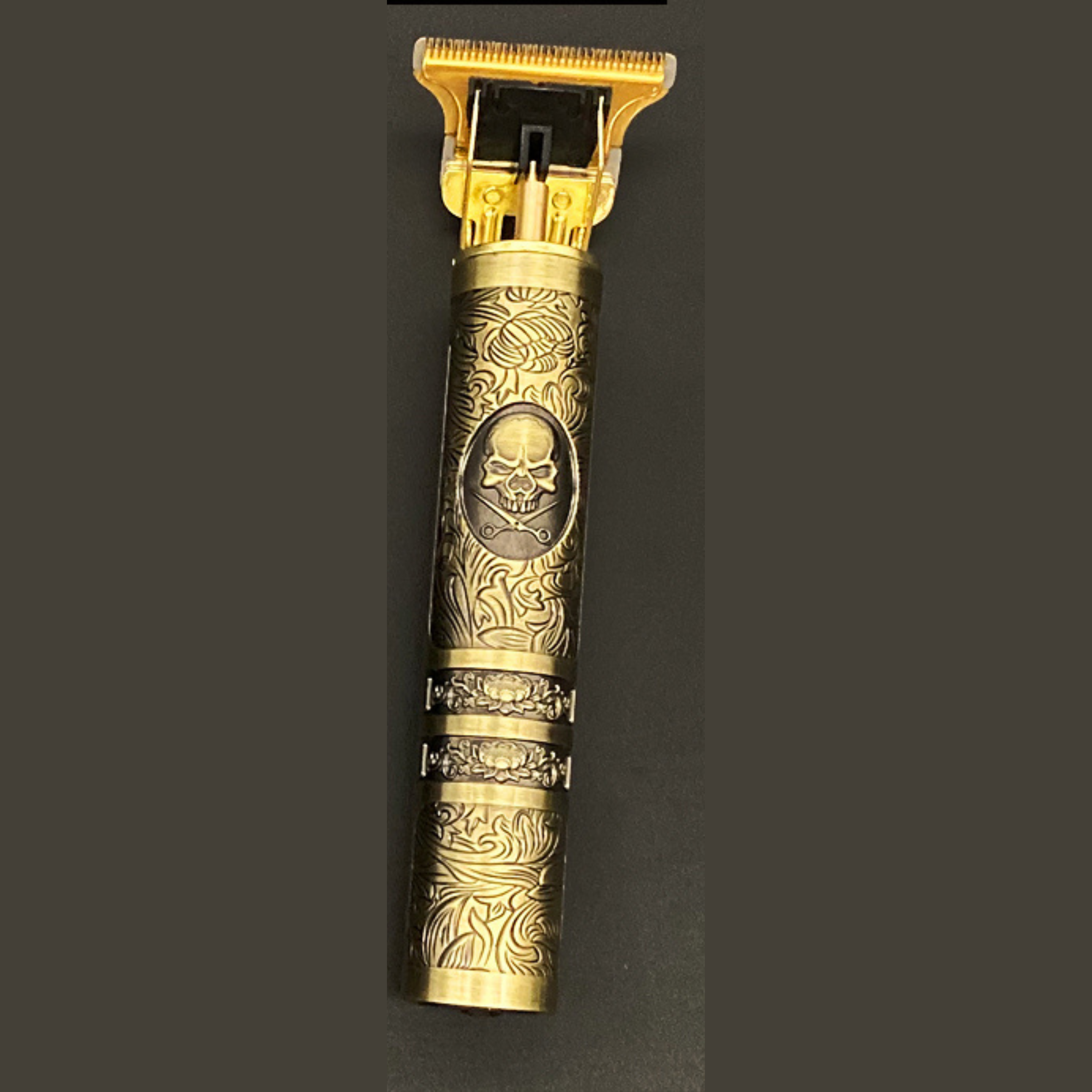 Vintage Baardtrimmer met Precisiesnit en USB Oplaadfunctie - Krachtige, Wasserdichte Trimmer voor de Beste Baardverzorging
