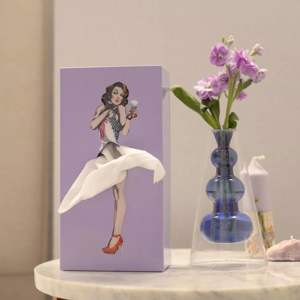 Vliegende Rok Tissuebox - Speels Ontwerp voor Elk Interieur, Duurzaam en Praktisch voor Thuis of Kantoor