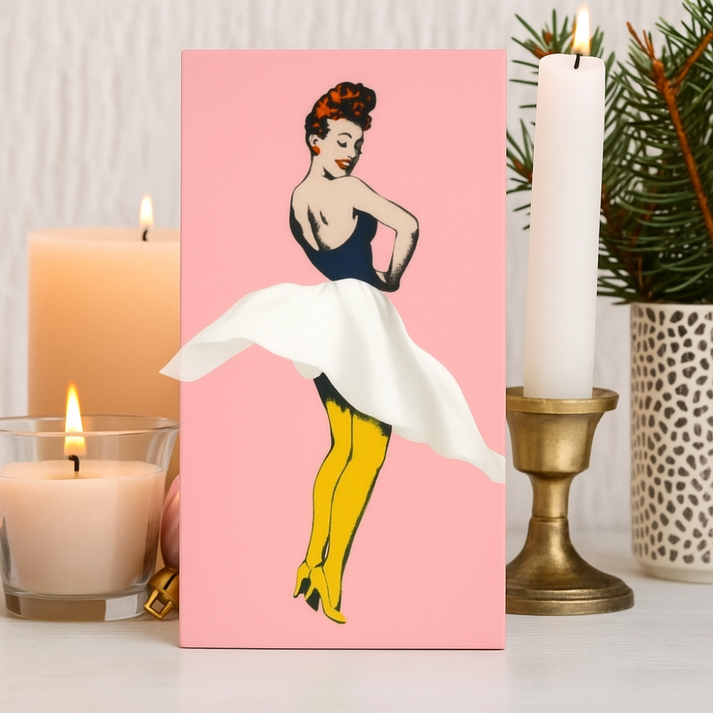 Vliegende Rok Tissuebox - Speels Ontwerp voor Elk Interieur, Duurzaam en Praktisch voor Thuis of Kantoor