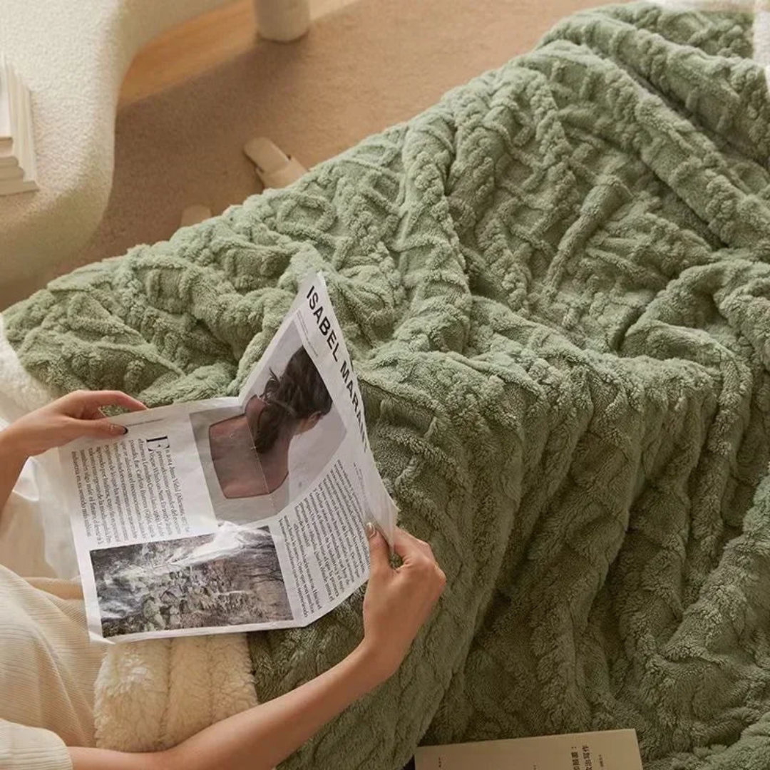 Warme Deken - Zachte en Dikke Winterdeken voor Slaapkamer en Bank