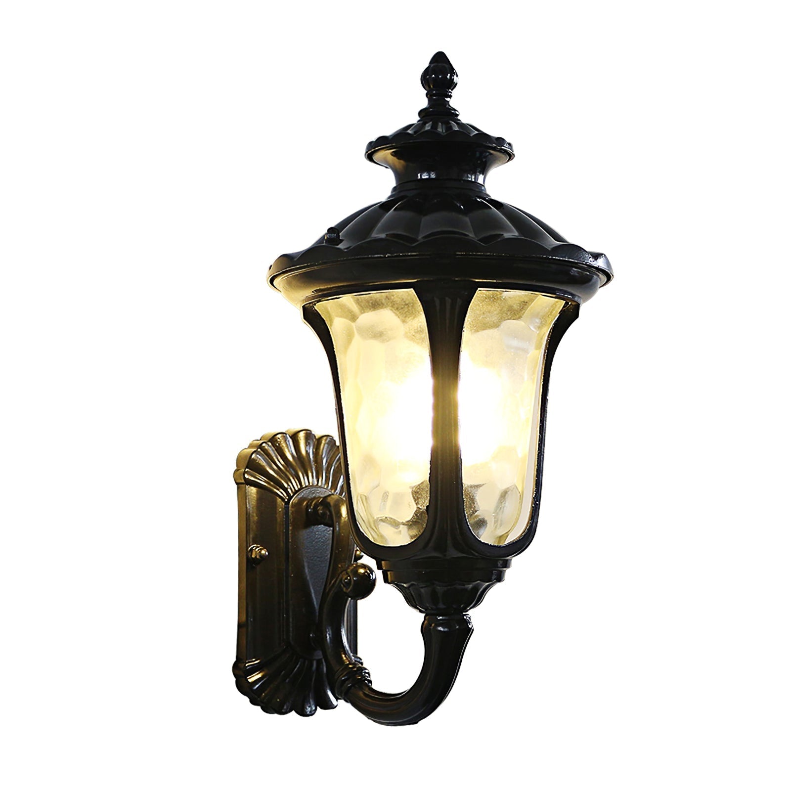 Waterdichte retro buitenwandlamp met ledverlichting