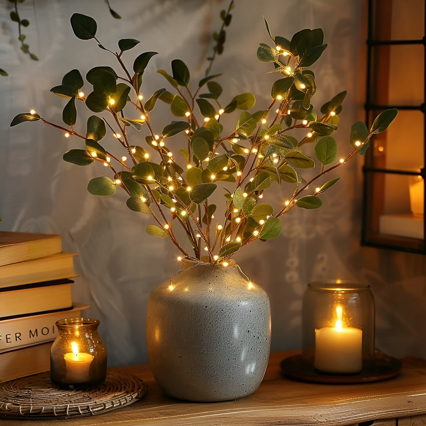 EverLeaf LED Decoratieve Taklamp – Elegant Natuurlijk Design voor Huis- en Kantoordecoratie