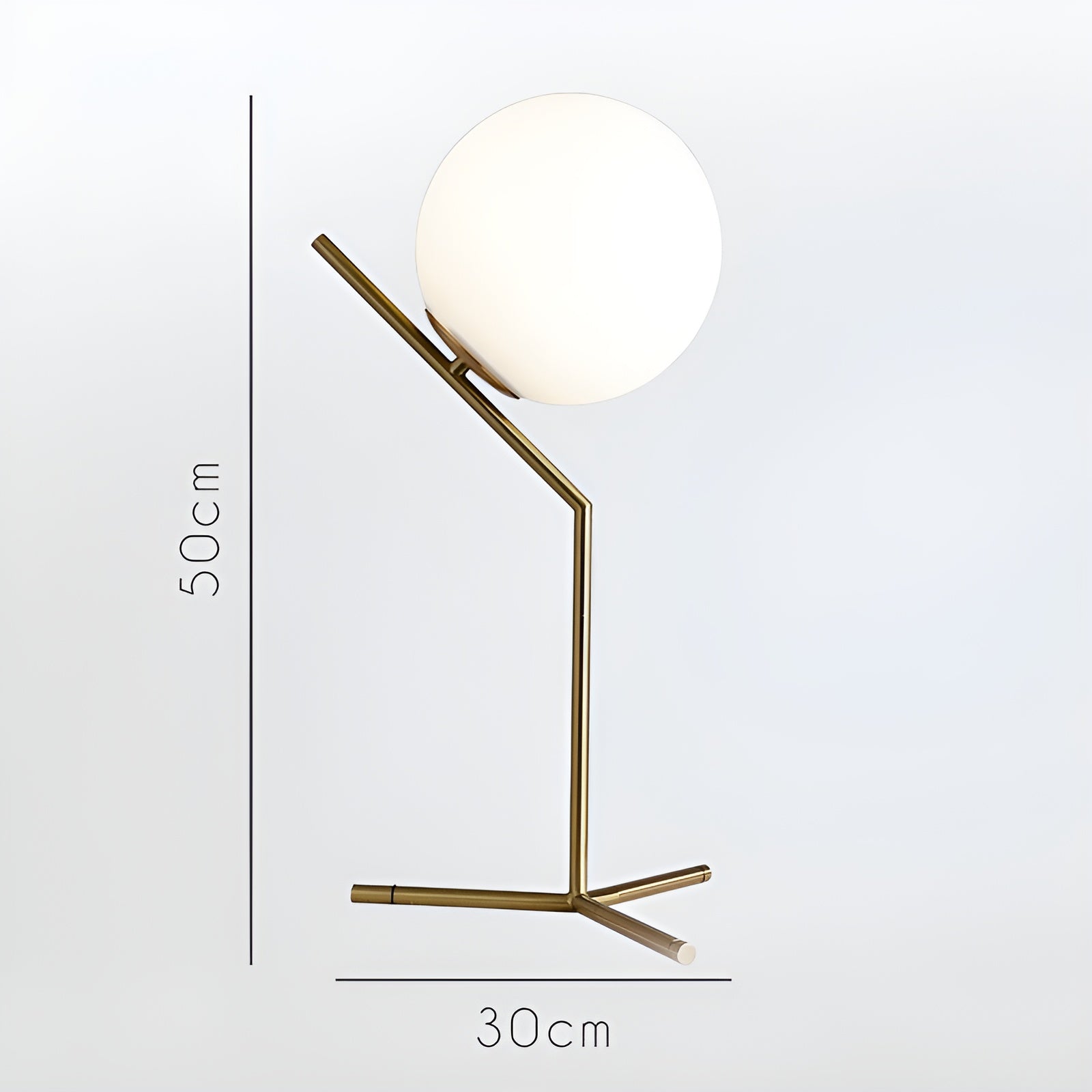 TwinkleSphere Touch Lamp – Elegante Glazen Bol LED Nachtlamp – Moderne Tafellamp voor Woonkamer & Kantoor
