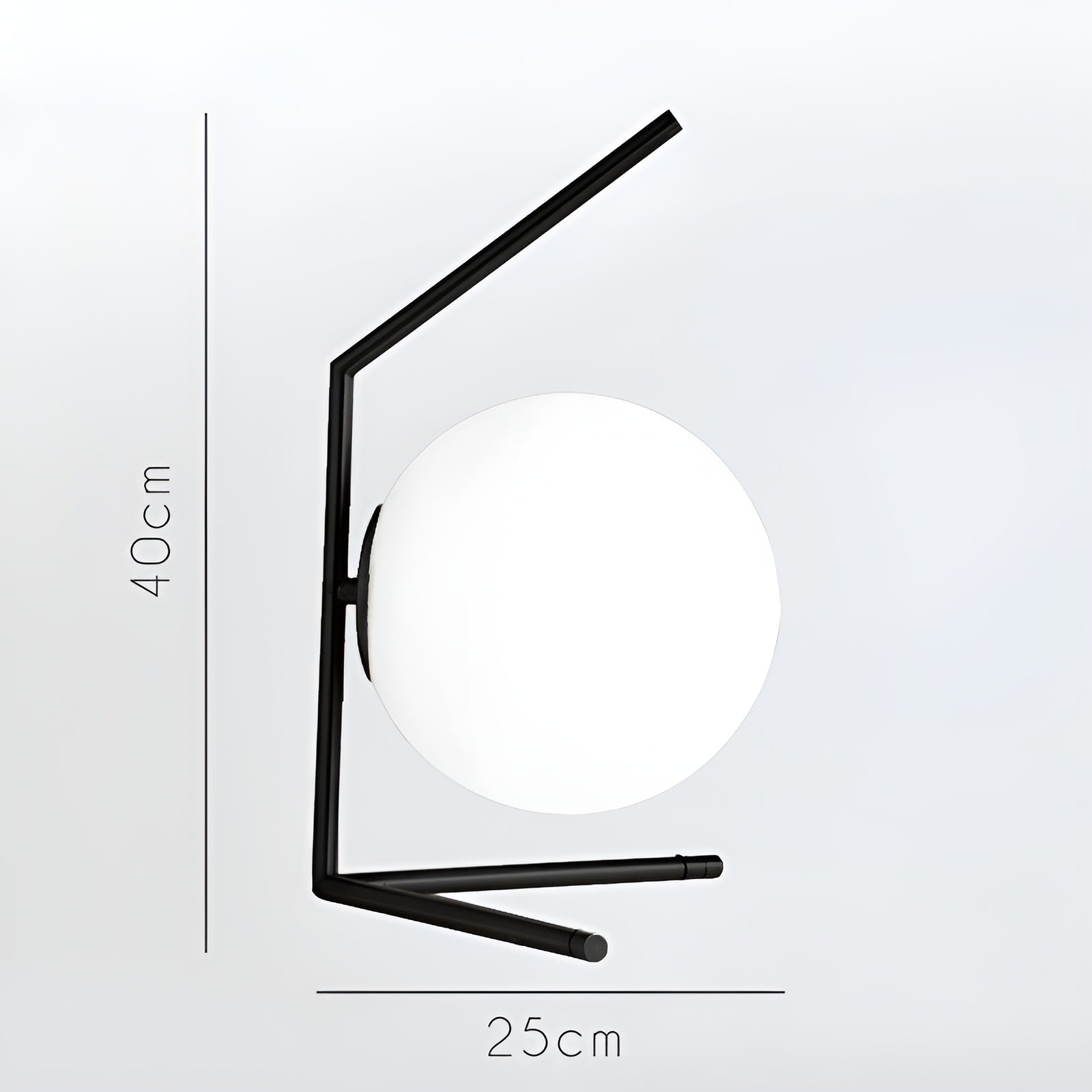 TwinkleSphere Touch Lamp – Elegante Glazen Bol LED Nachtlamp – Moderne Tafellamp voor Woonkamer & Kantoor