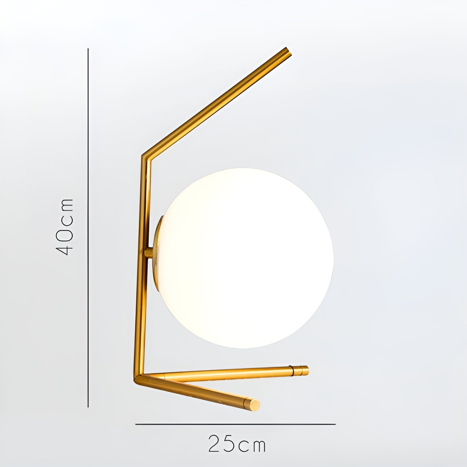 TwinkleSphere Touch Lamp – Elegante Glazen Bol LED Nachtlamp – Moderne Tafellamp voor Woonkamer & Kantoor