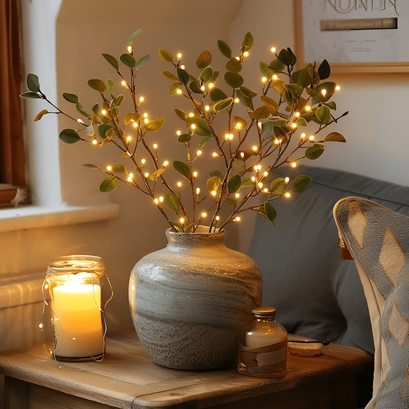 EverLeaf LED Decoratieve Taklamp – Elegant Natuurlijk Design voor Huis- en Kantoordecoratie