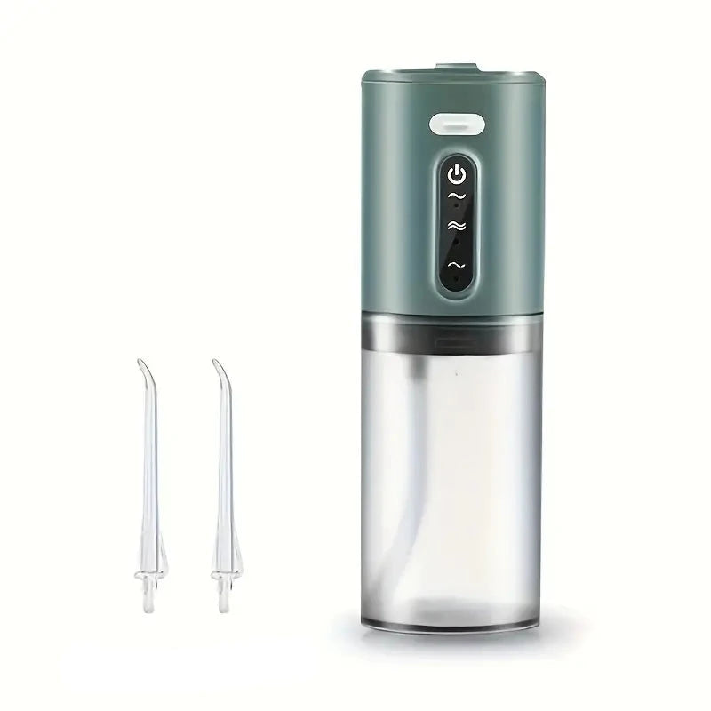 AquaFloss Pro Waterflosser met 3 Reinigingsmodi, IPX6 Waterdicht, 1200-1600 Impulsen per Minuut, 4 Verwisselbare Spuitmonden